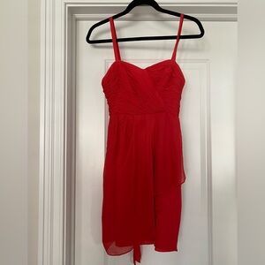 JCrew Silk Pleated Chiffon Party Dress